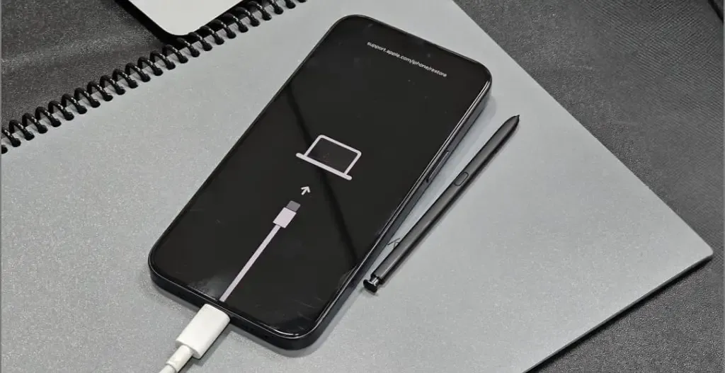 iPhone In Recovery mode