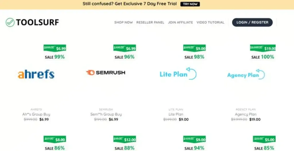 Toolsurf : Group Buy SEO Tool
