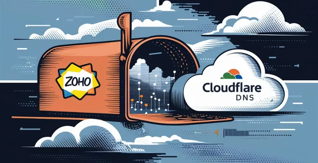 zoho mail with cloudflare dns