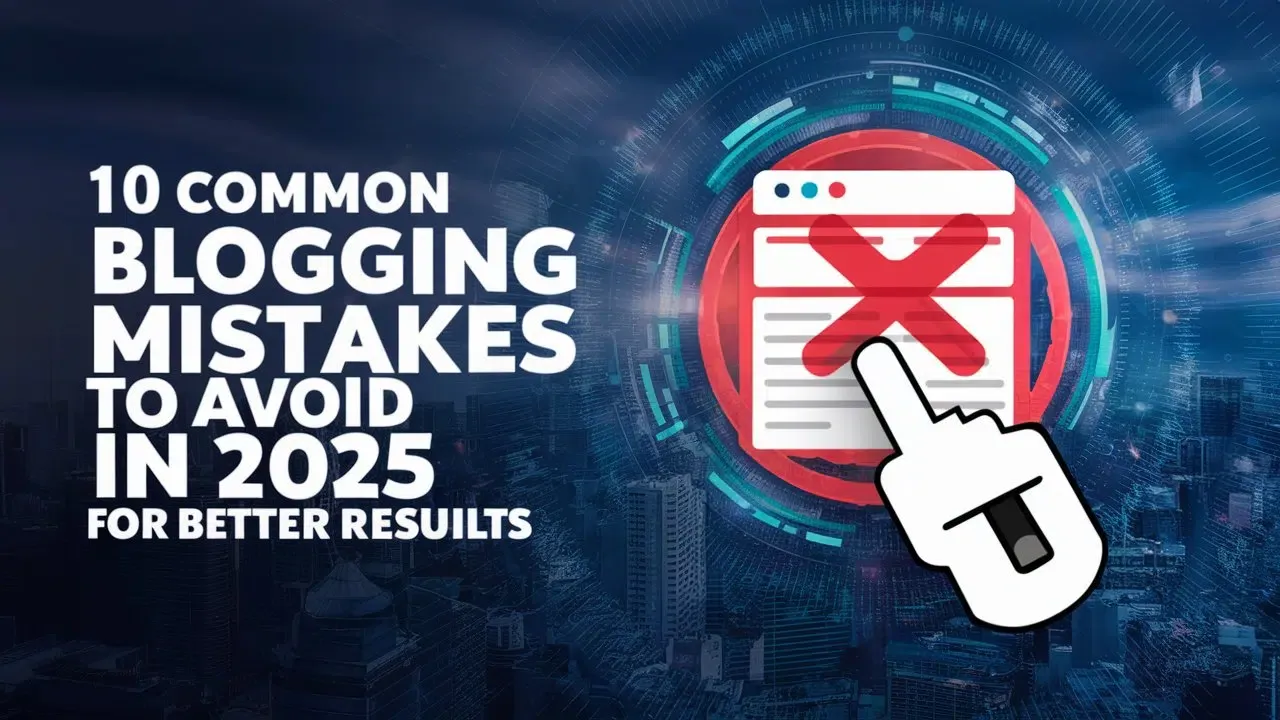 common blogging mistakes