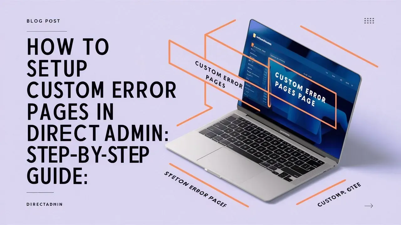 setup custom error pages in DirectAdmin