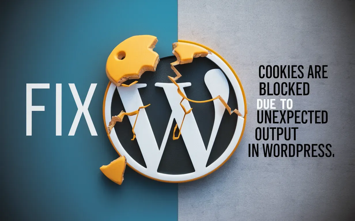 Cookies are Blocked Due to Unexpected Output