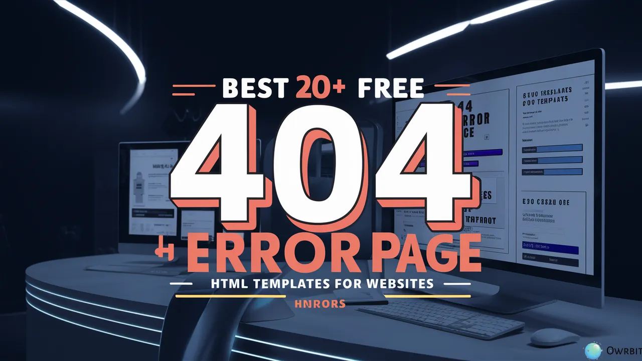 Free 404 Error Page Templates