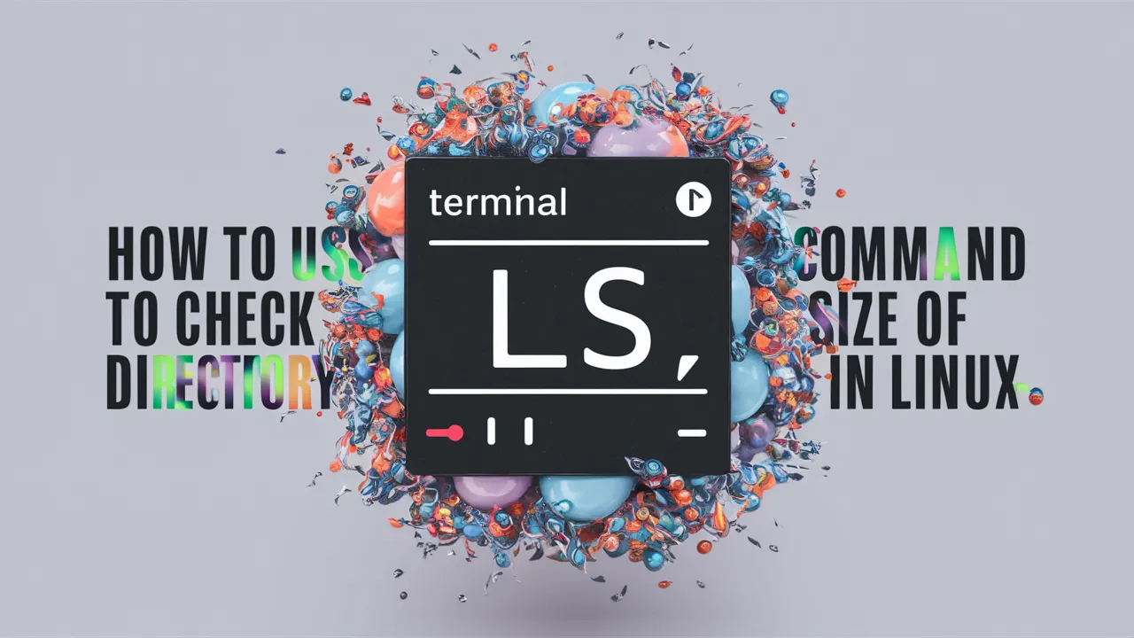 Use ls Command to Check Size of a Directory in Linux