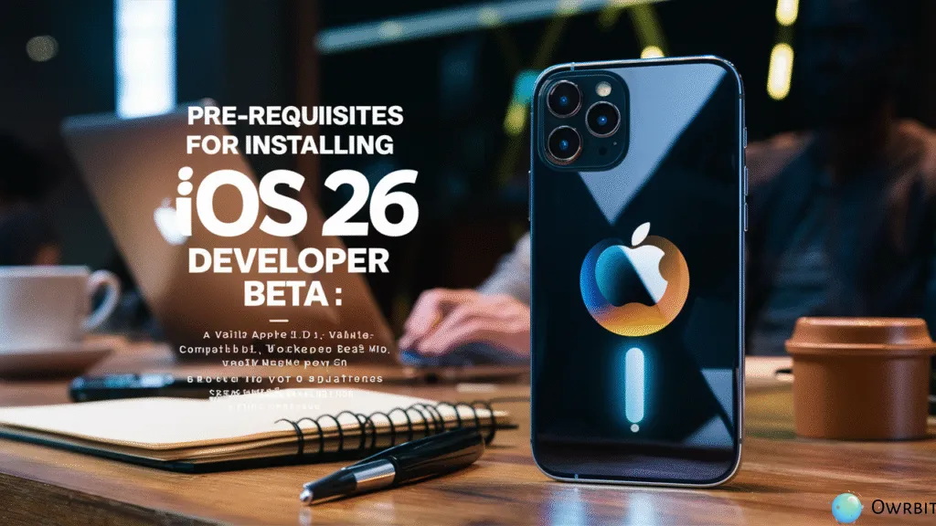 Pre-Requisites for Installing iOS 26 Developer Beta