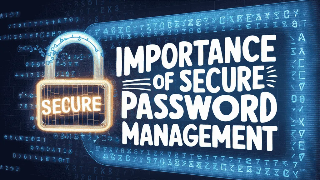 Importance of Secure Password Management