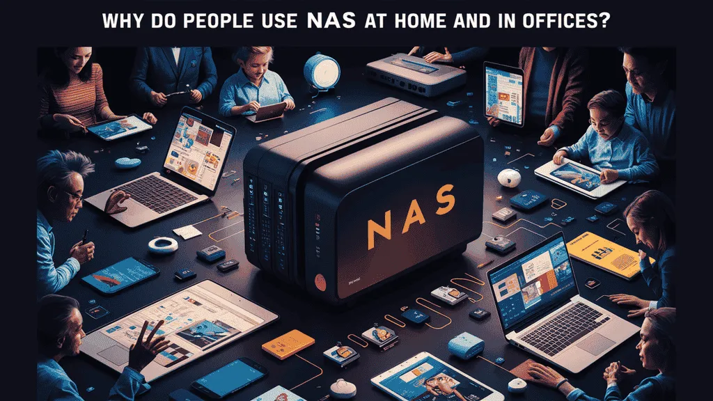 People Use NAS at Home and in Offices