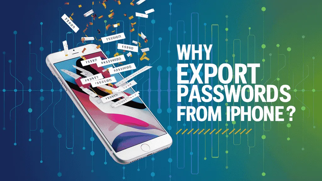 Why Export Passwords from iPhone