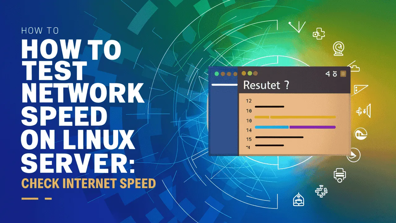 test network speed on Linux