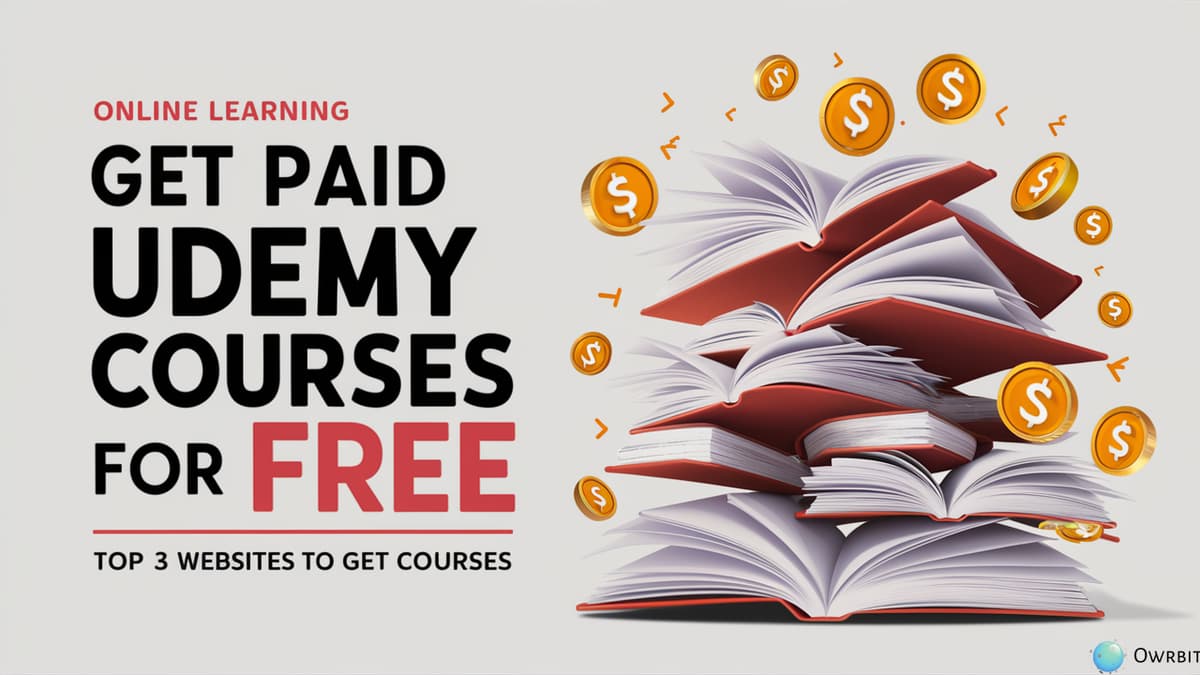 Get Paid Udemy Courses for Free: Top 3 Websites to Get Courses